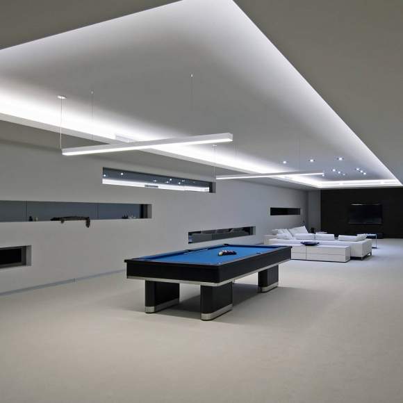 Линейный светодиодный подвесной светильник Elektrostandard Grand (a041525) Линейный светодиодный подвесной светильник Elektrostandard Grand (a041525)