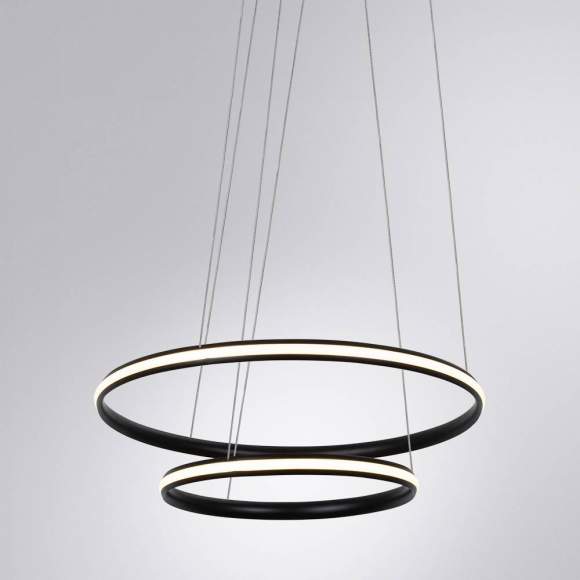 Подвесная люстра с пультом ДУ Arte Lamp Meridiana A2198SP-2BK