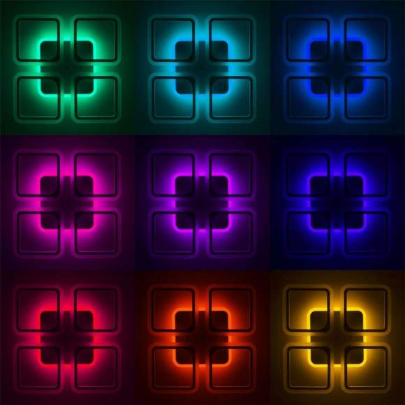 Светодиодная потолочная люстра Citilux Марсель Смарт RGB с голосовым управлением CL232A140E Светодиодная потолочная люстра Citilux Марсель Смарт RGB с голосовым управлением CL232A140E