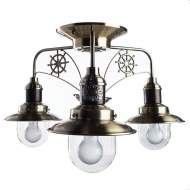 Потолочная люстра Arte Lamp Sailor A4524PL-3AB