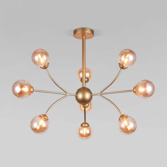 Потолочная люстра ЕВРОСВЕТ Astro 30179 матовое золото (a057440) Потолочная люстра ЕВРОСВЕТ Astro 30179 матовое золото (a057440)