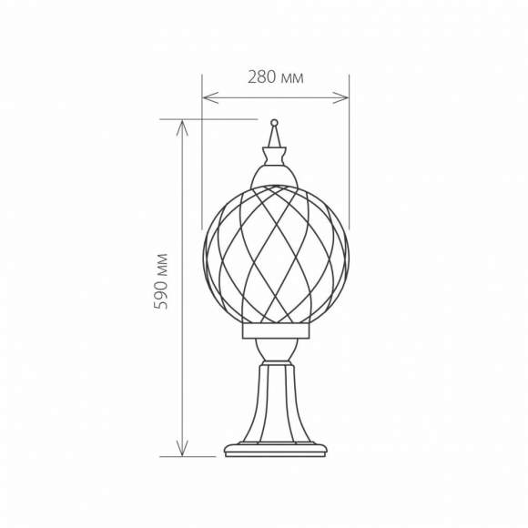 Sirius S черное золото Уличный ландшафтный светильник Elektrostandard (a025303) Sirius S черное золото Уличный ландшафтный светильник Elektrostandard (a025303)