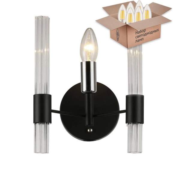 Бра с лампочкой F-Promo Supreme 2490-1W+Lamps E14 Свеча