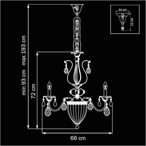 790114 Подвесная люстра Lightstar Schon 790114 Подвесная люстра Lightstar Schon
