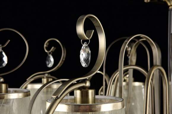 FR2020-CL-08-BZ Потолочная люстра Freya Simone (FR020-08-R) FR2020-CL-08-BZ Потолочная люстра Freya Simone (FR020-08-R)