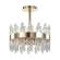 Потолочный светильник Lumion Margot с лампочками 5267/4C+Lamps E14 Свеча