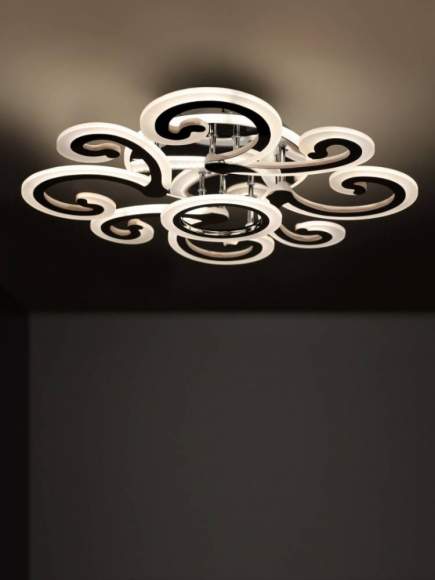 Потолочная светодиодная люстра с управлением Wi-Fi Camelion LCL-1024 (14632)