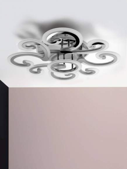 Потолочная светодиодная люстра с управлением Wi-Fi Camelion LCL-1024 (14632)