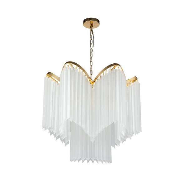 Подвесная люстра с лампочками Favourite Nubes 2966-7P+Lamps E14 Свеча Подвесная люстра с лампочками Favourite Nubes 2966-7P+Lamps E14 Свеча