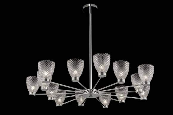 Люстра на штанге Maytoni Ralar MOD068PL-14CH Люстра на штанге Maytoni Ralar MOD068PL-14CH