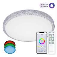 Светодиодный светильник с поддержкой ''Алиса'' и пультом Citilux Альпина CL718A60G Светодиодный светильник с поддержкой ''Алиса'' и пультом Citilux Альпина CL718A60G