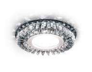 S220 CH Встраиваемый точечный светильник MR16 со светодиодной подсветкой Ambrella light Compo spot S220 CH Встраиваемый точечный светильник MR16 со светодиодной подсветкой Ambrella light Compo spot