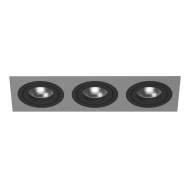 i539070707 Встраиваемый точечный светильник Intero 16 Triple Quadro Lightstar (комплект из 217539+217607+217607+217607)