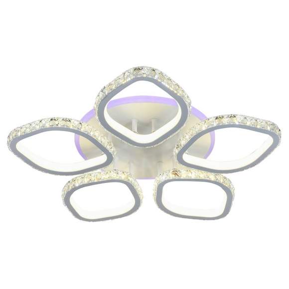 Светодиодная диммируемая люстра с ПДУ Profit Light 8022/5 WHT