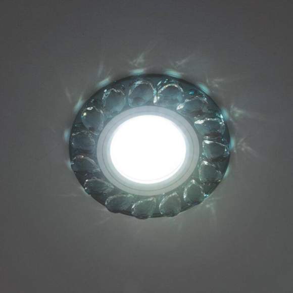 Встраиваемый светильник Fametto Peonia DLS-P107 GU5.3 CHROME-SMOKE+CLEAR 10635 Встраиваемый светильник Fametto Peonia DLS-P107 GU5.3 CHROME-SMOKE+CLEAR 10635