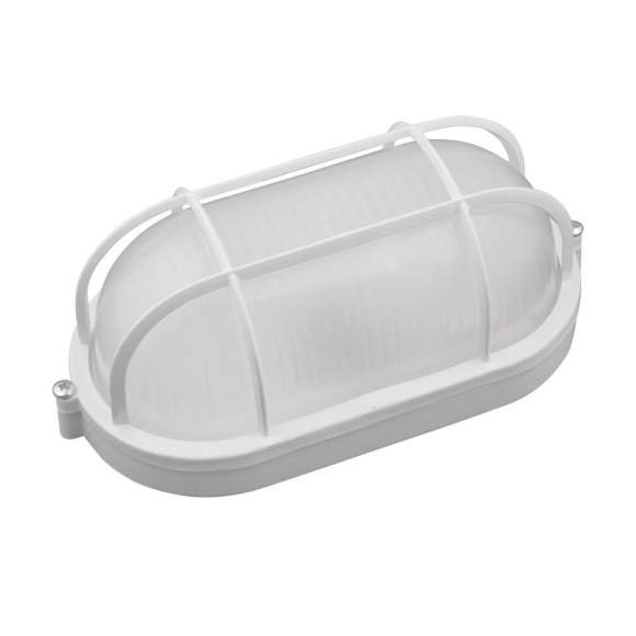 Светильник светодиодный влагозащищенный. Дневной белый свет 6000K Uniel ULW-K24B 12W/6000K IP54 WHITE (UL-00005240)