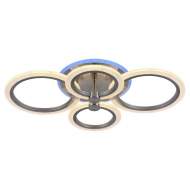 Светодиодная диммируемая люстра с ПДУ Profit Light 8076/4 NKL