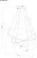Подвесная люстра с пультом ДУ Arte Lamp Meridiana A2198SP-3GO