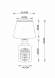 Светильник настольный Arte lamp Isola A4272LT-1GY