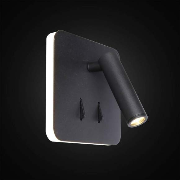 CL704421 Светодиодный настенный светильник с выключателем Citilux Декарт CL704421 Светодиодный настенный светильник с выключателем Citilux Декарт