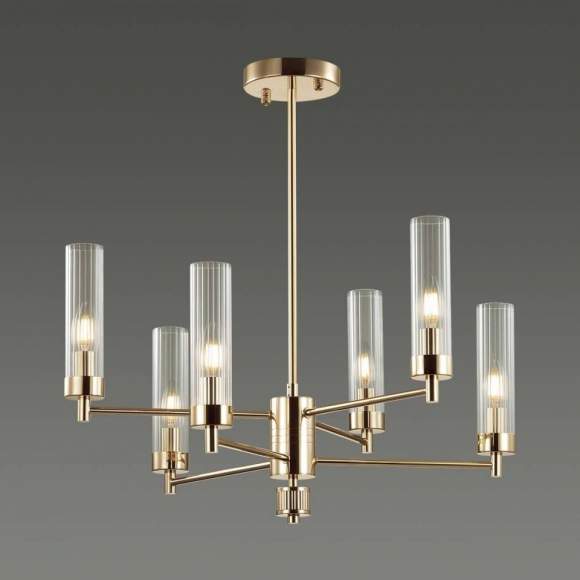 Люстра на штанге Lumion Kamilla с поддержкой Маруся 5274/6C-М Люстра на штанге Lumion Kamilla с поддержкой Маруся 5274/6C-М