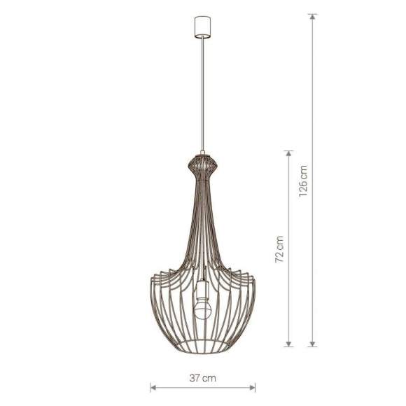 Подвесной светильник Nowodvorski Luksor 8853 Подвесной светильник Nowodvorski Luksor 8853