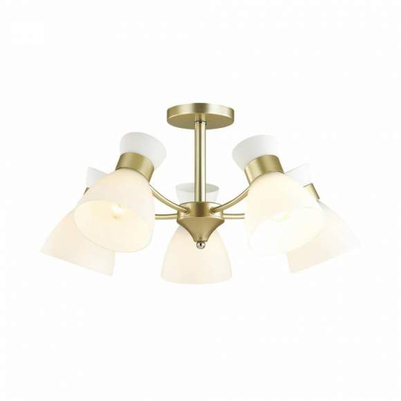 Люстра потолочная Lumion Wilma с лампочками 4535/5C+Lamps E27 P45