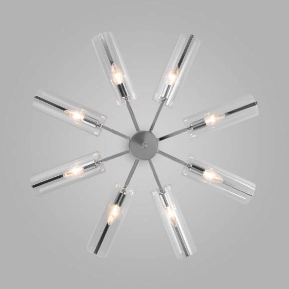 Люстра на штанге Eurosvet 70144/8 хром (a060901)