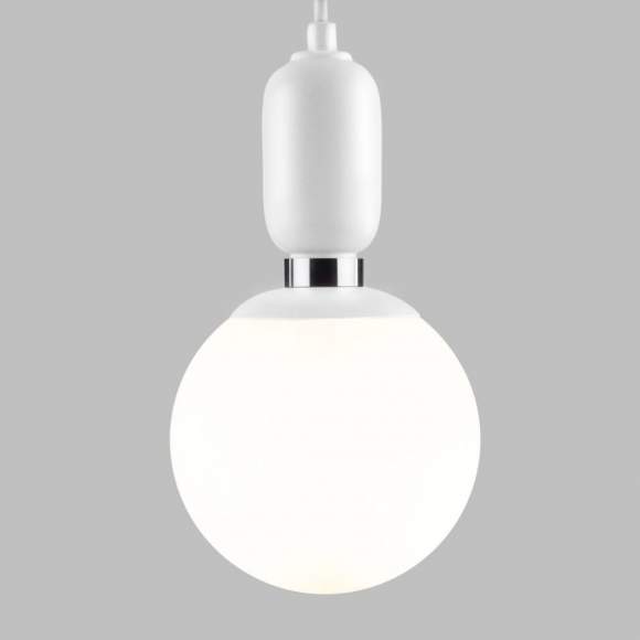 50151/1 белый Подвесной светильник со стеклянным плафоном Eurosvet Bubble 50151/1 белый Подвесной светильник со стеклянным плафоном Eurosvet Bubble