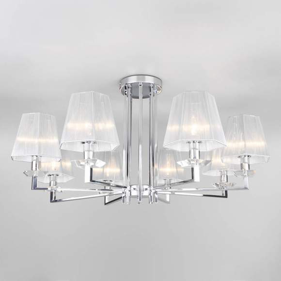 Потолочная люстра Alegria Eurosvet 60125/8 хром Smart (a053976)