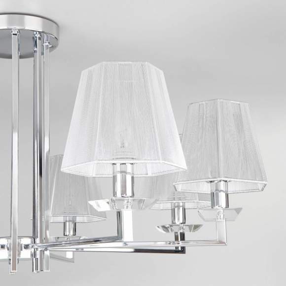 Потолочная люстра Alegria Eurosvet 60125/8 хром Smart (a053976)