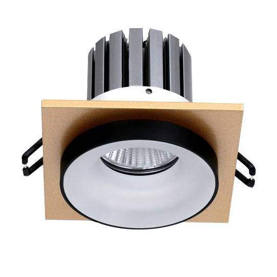 Встраиваемый светильник с лампочкой  Favourite Diversa 2887-1C+Lamps Gu10