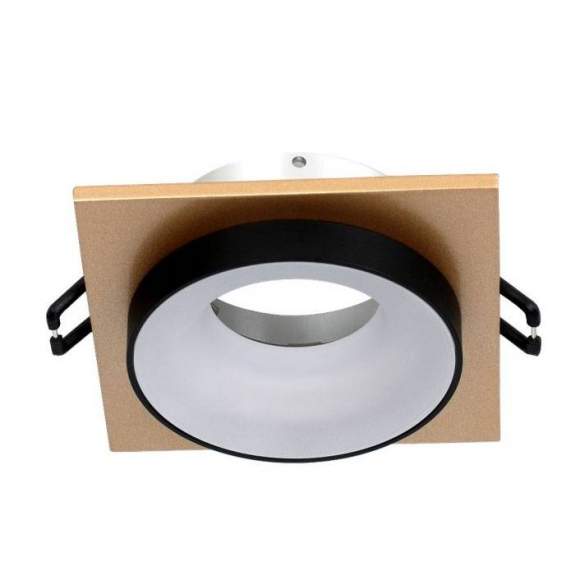 Встраиваемый светильник с лампочкой  Favourite Diversa 2887-1C+Lamps Gu10