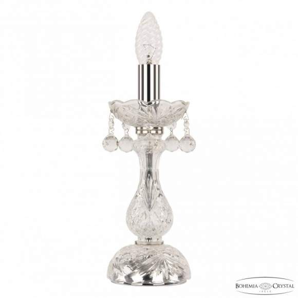Настольная лампа Bohemia Ivele Crystal 108 108L/1-27 Ni