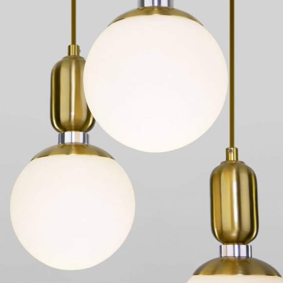 Подвесной светильник Eurosvet 50151/3 латунь Подвесной светильник Eurosvet 50151/3 латунь