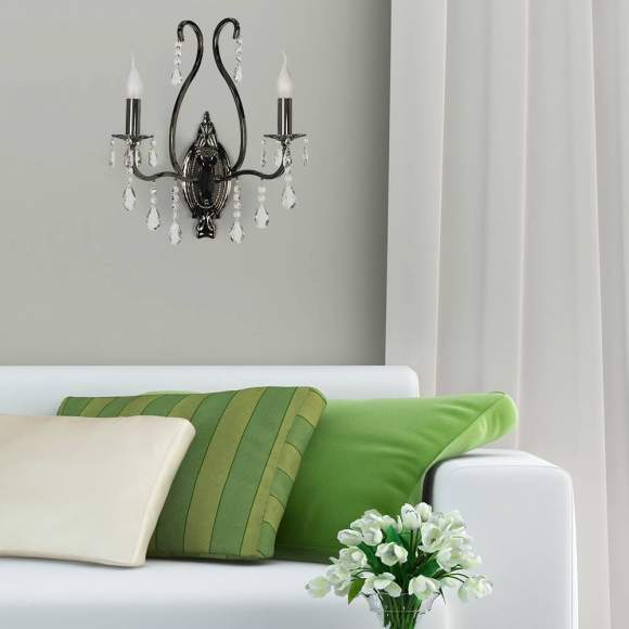 Ercolano E 2.1.2.601 N Настенное бра хрустальное Arti Lampadari Ercolano