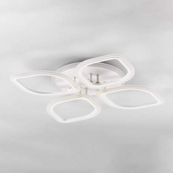 Потолочная светодиодная люстра с пультом ДУ и голосовым управлением Citilux Ромби Смарт CL236A140E