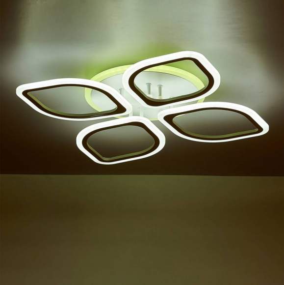 Потолочная светодиодная люстра с пультом ДУ и голосовым управлением Citilux Ромби Смарт CL236A140E