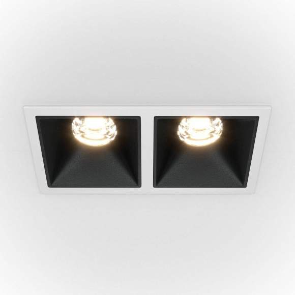 Встраиваемый светильник Maytoni Alfa LED DL043-02-10W4K-D-SQ-WB