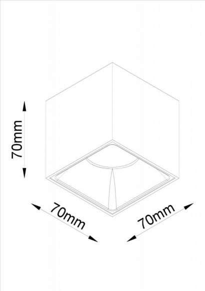 Потолочный светодиодный светильник Maytoni Alfa LED C065CL-L12W4K