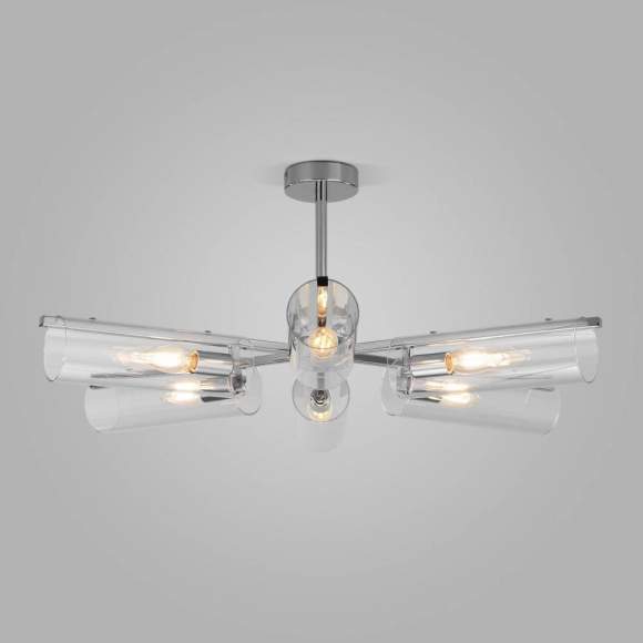 Люстра на штанге Eurosvet 70144/6 хром (a060900)