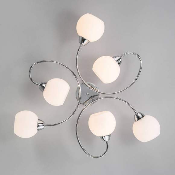 Потолочная люстра Tulia Eurosvet 30136/6 хром (a052677) Потолочная люстра Tulia Eurosvet 30136/6 хром (a052677)