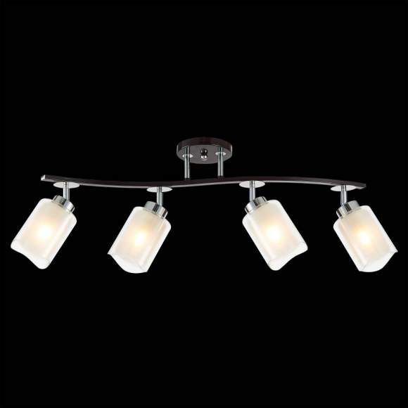 Люстра потолочная Citilux Фортуна CL156142 Венге + Хром Люстра потолочная Citilux Фортуна CL156142 Венге + Хром