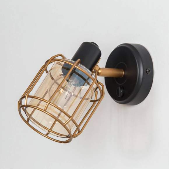 Спот (поворотный) Citilux Таверна CL542612 Черный+Бронза