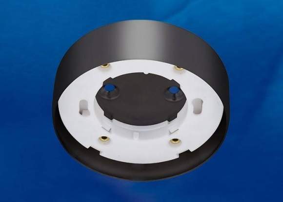 Потолочный светильник, набора из 10шт Uniel GX53/FT BLACK CHROME 10 PROM (UL-00003735)