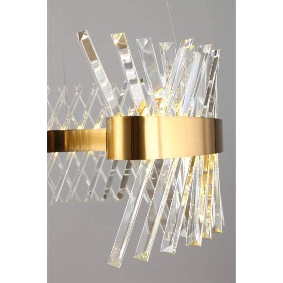 Люстра подвесная светодиодная Strasatti Omnilux OML-99903-62 Люстра подвесная светодиодная Strasatti Omnilux OML-99903-62