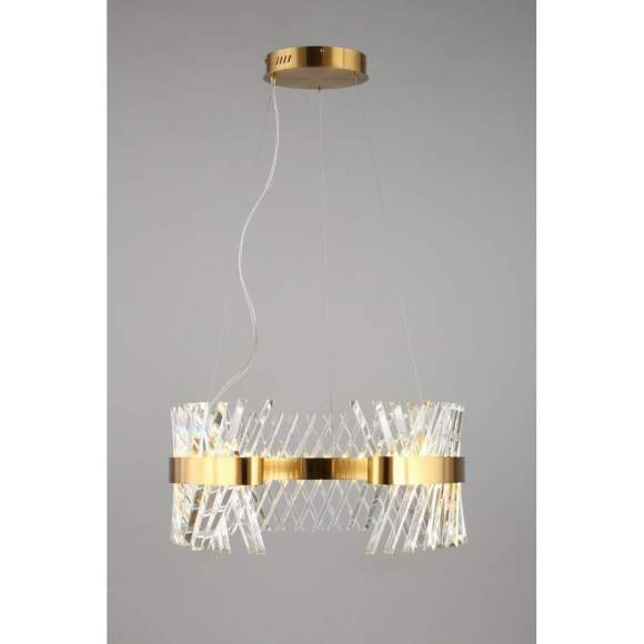 Люстра подвесная светодиодная Strasatti Omnilux OML-99903-62 Люстра подвесная светодиодная Strasatti Omnilux OML-99903-62