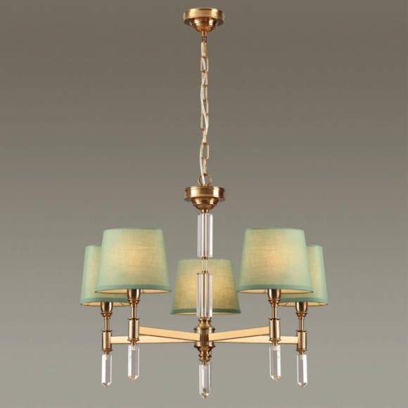 Люстра на штанге Odeon Light London с поддержкой Алиса 4887/5-A