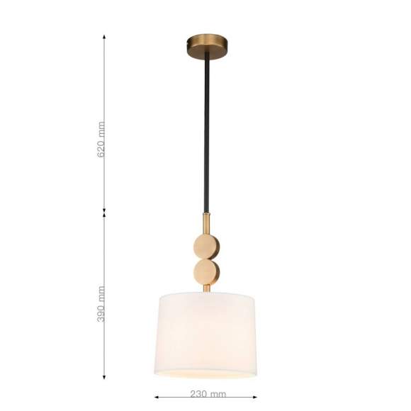 Подвесной светильник с лампочкой Favourite Roshe 2624-1P+Lamps E14 Свеча Подвесной светильник с лампочкой Favourite Roshe 2624-1P+Lamps E14 Свеча