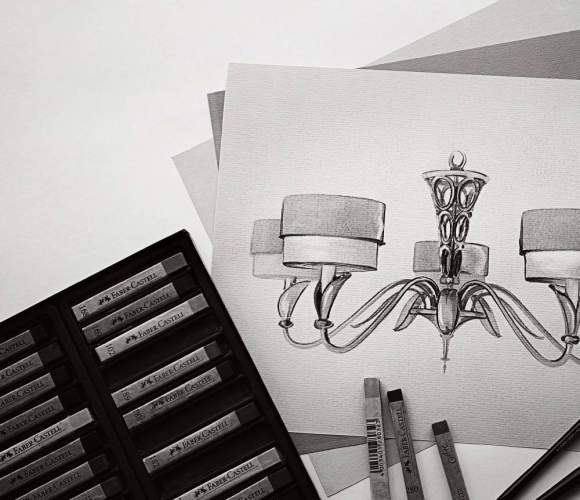 Подвесная люстра Maytoni Lillian H311-05-G Подвесная люстра Maytoni Lillian H311-05-G